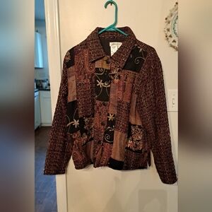 Nice multicolor jacket with embroidered designs